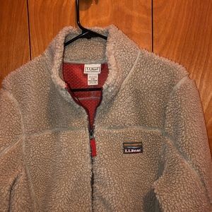 LLBean Sherpa Fleece Jacket